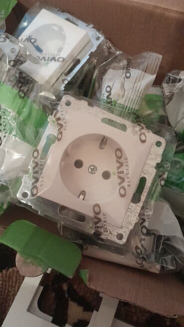 Розетки: Новый, 1 гнездо, Розетка, С гарантией, Бесплатная доставка, Нет кредита at lalafo.az — 6 Розетки: Новый, 1 гнездо, Розетка, С гарантией, Бесплатная доставка, Нет кредита — 6