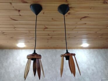 Çılçıraq, 2 lampa, Taxta lalafo.az -da Çılçıraq, 2 lampa, Taxta
