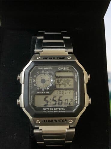 Cadillac: Новый, Наручные часы, Casio, цвет - Серебристый at lalafo.az — 3 Cadillac: Новый, Наручные часы, Casio, цвет - Серебристый — 3