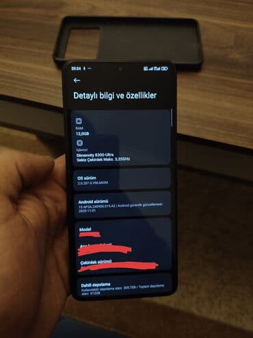 Poco X6 Pro 5G, 512 GB, rəng - Qara, Sensor, Barmaq izi, Face ID lalafo.az -da Poco X6 Pro 5G, 512 GB, rəng - Qara, Sensor, Barmaq izi, Face ID