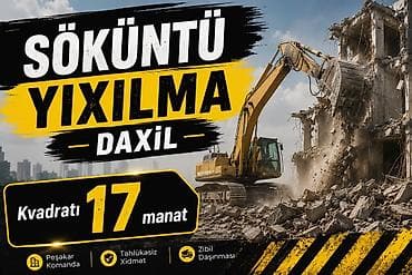 Söküntü və yıxılma xidməti – daxil! - Peşəkar komanda - Təhlükəsiz lalafo.az -da Söküntü və yıxılma xidməti – daxil! - Peşəkar komanda - Təhlükəsiz