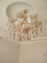 Продается люстра в очень хорошем состоянии стекло 6 ламп lalafo.az -da Продается люстра в очень хорошем состоянии стекло 6 ламп