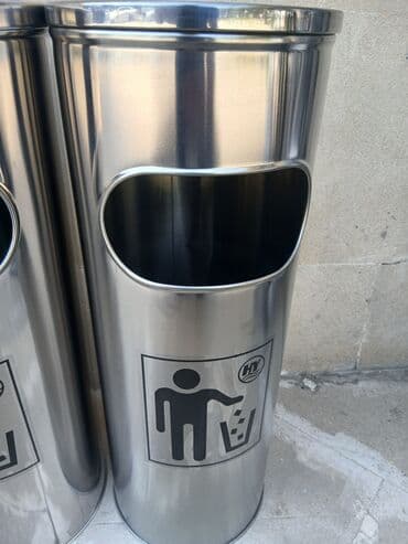 Digər məişət məhsulları: Paslanmayan poladdan hazırlanmış silindrik zibil qabı. Bu zibil qabı lalafo.az -da — 6 Digər məişət məhsulları: Paslanmayan poladdan hazırlanmış silindrik zibil qabı. Bu zibil qabı — 6