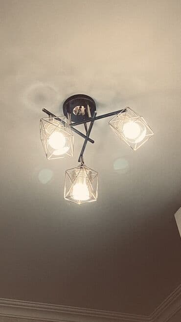 Çılçıraq, 3 lampa, Metal lalafo.az -da Çılçıraq, 3 lampa, Metal