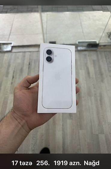 IPhone 17, 256 GB, Ağ lalafo.az -da IPhone 17, 256 GB, Ağ
