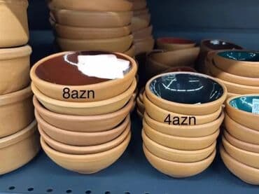 Digər məişət məhsulları: Saxsı qablar satılır.Pitiqabı,qatıqqabı,yeməkqabı,bakal.Çeşidlər lalafo.az -da — 6 Digər məişət məhsulları: Saxsı qablar satılır.Pitiqabı,qatıqqabı,yeməkqabı,bakal.Çeşidlər — 6