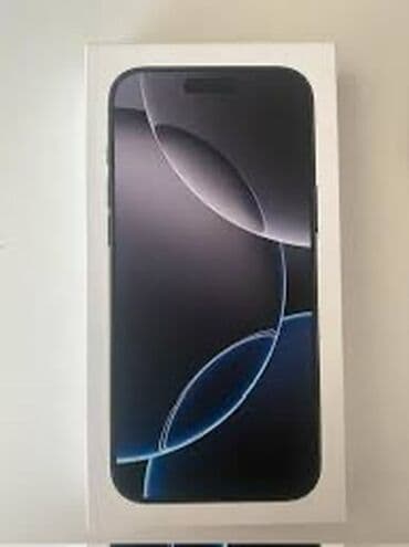 IPhone 16 Pro Max, 1 TB, Black Titanium, Face ID, Simsiz şarj, Sənədlərlə lalafo.az -da IPhone 16 Pro Max, 1 TB, Black Titanium, Face ID, Simsiz şarj, Sənədlərlə