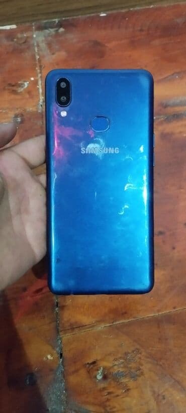 Samsung Galaxy A10s, 32 GB, rəng - Mavi, Barmaq izi lalafo.az -da Samsung Galaxy A10s, 32 GB, rəng - Mavi, Barmaq izi
