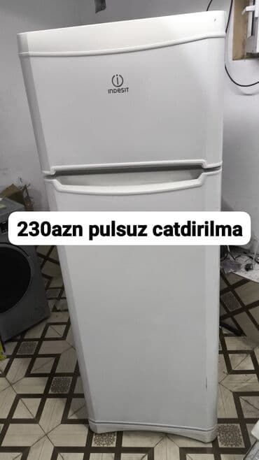 2 qapılı Indesit Soyuducu Satılır, rəng - Ağ lalafo.az -da 2 qapılı Indesit Soyuducu Satılır, rəng - Ağ