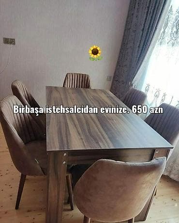 Qonaq otağı üçün, Yeni, 6 stul lalafo.az -da Qonaq otağı üçün, Yeni, 6 stul