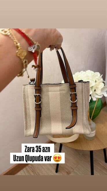 Əl çantası, Zara, Yeni lalafo.az -da Əl çantası, Zara, Yeni