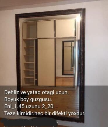 Güzgü Divar üçün lalafo.az -da Güzgü Divar üçün