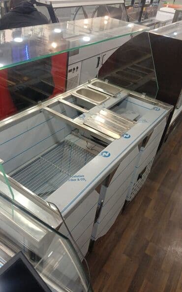 Tullantı qabları: Soyuduculu vitrinin üzərində salat-bar/bufet modulu - Restoran, kafe lalafo.az -da — 1 Tullantı qabları: Soyuduculu vitrinin üzərində salat-bar/bufet modulu - Restoran, kafe — 1