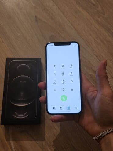 IPhone 12 Pro, 128 GB, Qara, Zəmanət, Simsiz şarj, Face ID lalafo.az -da IPhone 12 Pro, 128 GB, Qara, Zəmanət, Simsiz şarj, Face ID