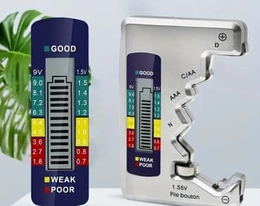 Универсальный цифровой тестер батарей lalafo.az -da Универсальный цифровой тестер батарей