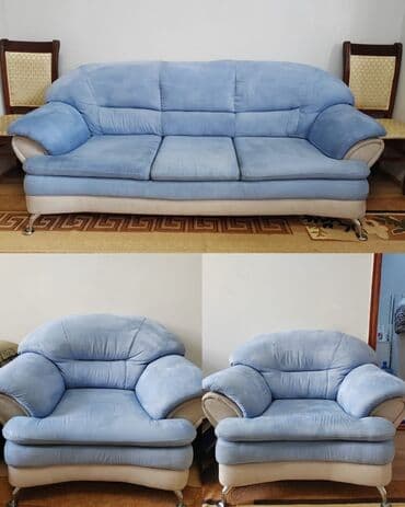 İşlənmiş, Divan, 2 kreslo lalafo.az -da İşlənmiş, Divan, 2 kreslo