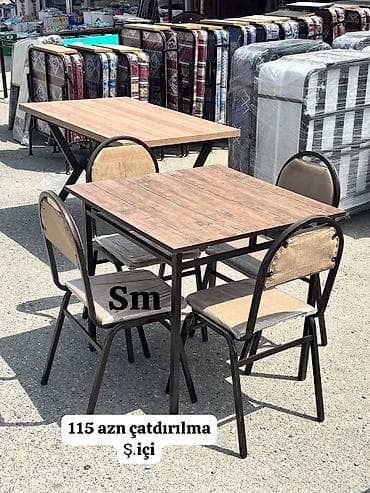 Heyet ve balkon üçun masa desti 4 stul masa 115 azn Şeher içi lalafo.az -da Heyet ve balkon üçun masa desti 4 stul masa 115 azn Şeher içi