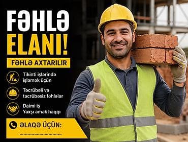 Fəhlə tələb olunur Xırdalanda AAAF PARKA YAXIN mansar yığılacaq usta lalafo.az -da Fəhlə tələb olunur Xırdalanda AAAF PARKA YAXIN mansar yığılacaq usta