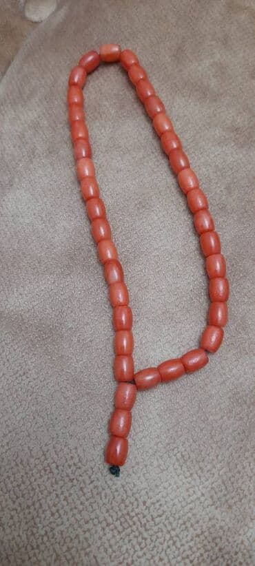 Цепочки: Mərcan Təsbeh afrikadan gətizdirilib.hind okeaninda yetişir., 32 eded at lalafo.az — 4 Цепочки: Mərcan Təsbeh afrikadan gətizdirilib.hind okeaninda yetişir., 32 eded — 4