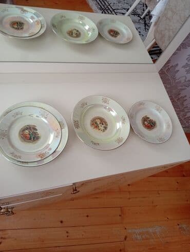 Nahar dəsti, rəng - Yaşıl, Farfor, Madonna, 12 nəfərlik lalafo.az -da Nahar dəsti, rəng - Yaşıl, Farfor, Madonna, 12 nəfərlik