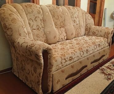 Klassik dizaynlı yumşaq mebel dəsti - 4 nəfərlik divan: krem-bej lalafo.az -da Klassik dizaynlı yumşaq mebel dəsti - 4 nəfərlik divan: krem-bej