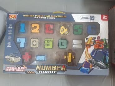 Rəqəmli robot transformer oyuncağı. Bütün rəqəmləri yerindədir lalafo.az -da Rəqəmli robot transformer oyuncağı. Bütün rəqəmləri yerindədir