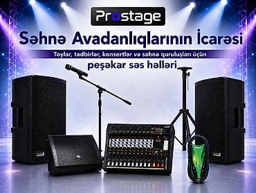 Səhnə avadanlıqlarının icarəsi — toy, tədbir, konsert və müxtəlif lalafo.az -da Səhnə avadanlıqlarının icarəsi — toy, tədbir, konsert və müxtəlif
