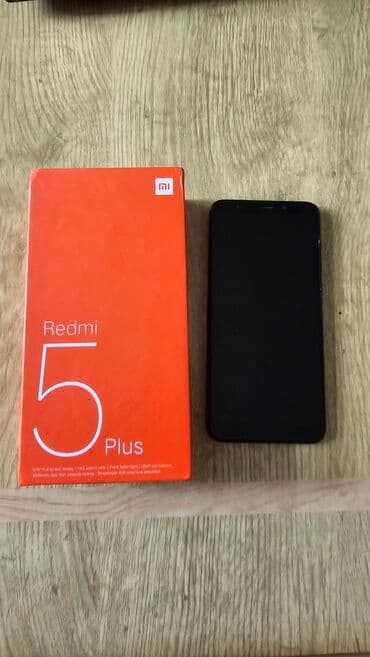 Redmi 5 Plus, 64 GB, rəng - Qara, İki sim kartlı lalafo.az -da Redmi 5 Plus, 64 GB, rəng - Qara, İki sim kartlı
