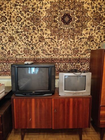 Ремонт телевизоров: Kolleksiya üçün iki ədəd klassik kineskop televizor. - JVC CRT at lalafo.az — 1 Ремонт телевизоров: Kolleksiya üçün iki ədəd klassik kineskop televizor. - JVC CRT — 1