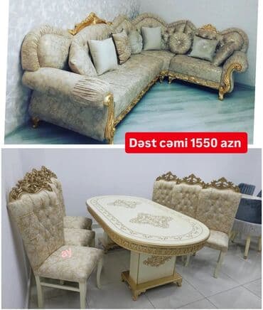 🛋️ Zövqlü evlər üçün *Künc Divan* + *Masa Dəsti* Bu fürsəti lalafo.az -da 🛋️ Zövqlü evlər üçün *Künc Divan* + *Masa Dəsti* Bu fürsəti