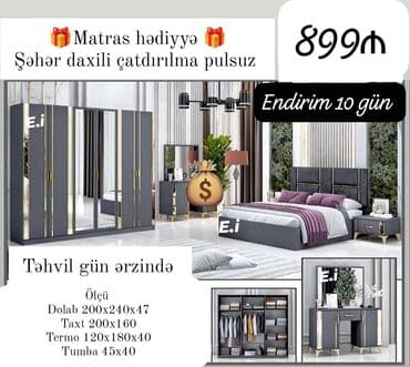 Yataq desti rəng seçimi var lalafo.az -da Yataq desti rəng seçimi var