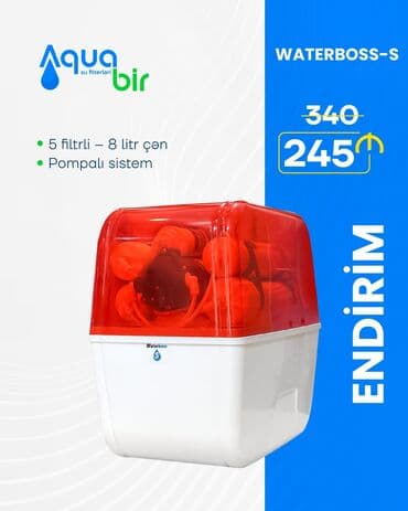 💦" WATERBOSS - S "mətbəx üçün su filteri. ___________________________ lalafo.az -da 💦" WATERBOSS - S "mətbəx üçün su filteri. ___________________________