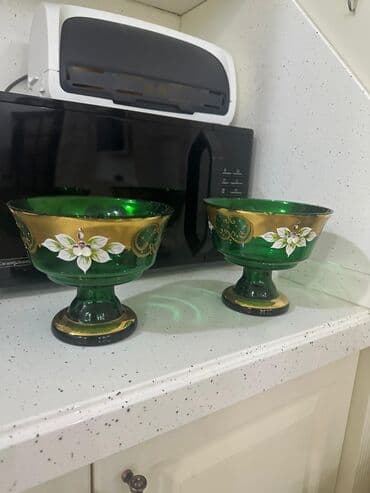 Qədəhlər, rəng - Yaşıl, Şüşə, 2 ədədli dəst lalafo.az -da Qədəhlər, rəng - Yaşıl, Şüşə, 2 ədədli dəst