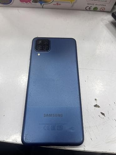 Samsung Galaxy A12, 32 GB, rəng - Mavi, Barmaq izi lalafo.az -da Samsung Galaxy A12, 32 GB, rəng - Mavi, Barmaq izi