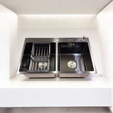 Yeni Düzbucaqlı Mətbəx çanağı, Şkafsız, Paslanmaz polad, Ödənişli çatdırılma lalafo.az -da — 5 Yeni Düzbucaqlı Mətbəx çanağı, Şkafsız, Paslanmaz polad, Ödənişli çatdırılma — 5