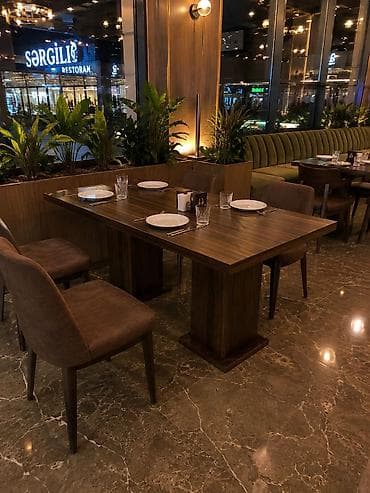 COX TECİLİ CİXMALİDİR🔊 Restoran masalari 7 eded Uzunu 1.60 sm Eni lalafo.az -da COX TECİLİ CİXMALİDİR🔊 Restoran masalari 7 eded Uzunu 1.60 sm Eni