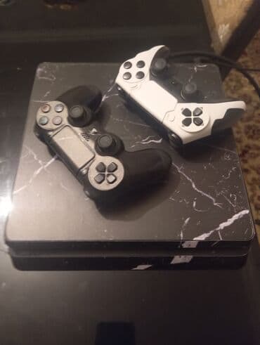 Xbox One: PlayStation 4 Slim oyun konsolu – üstü mərmər effekti verən dekorativ at lalafo.az — 3 Xbox One: PlayStation 4 Slim oyun konsolu – üstü mərmər effekti verən dekorativ — 3