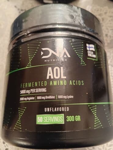3A Nutrition: Məhsul: DNA Nutrition AOL – Fermented Amino Acids (Unflavored) lalafo.az -da 3A Nutrition: Məhsul: DNA Nutrition AOL – Fermented Amino Acids (Unflavored)