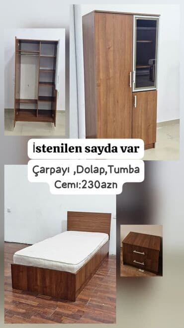 Dolab +çarpayı +tumba. Cəmi 230 azn isdənilən sayda var yaxşı lalafo.az -da Dolab +çarpayı +tumba. Cəmi 230 azn isdənilən sayda var yaxşı