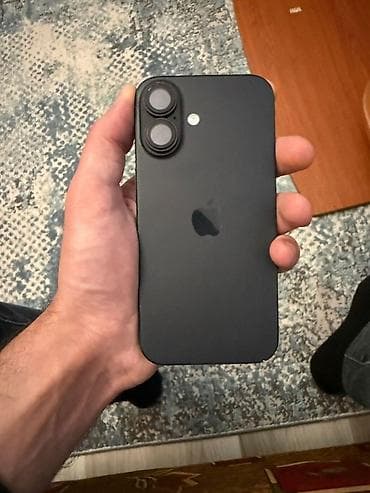 IPhone 16, 128 GB, Qara lalafo.az -da IPhone 16, 128 GB, Qara