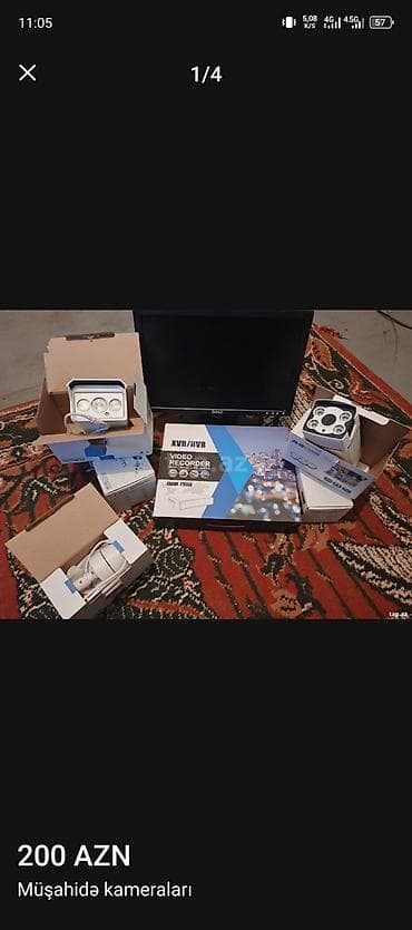4 çöl 1 bayır kamerası hamsı təzədi monitordan başka . bağ evıne lalafo.az -da 4 çöl 1 bayır kamerası hamsı təzədi monitordan başka . bağ evıne