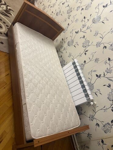 Təknəfərlik çarpayı, Bazasız, Matras ilə, Siyirməsiz lalafo.az -da Təknəfərlik çarpayı, Bazasız, Matras ilə, Siyirməsiz