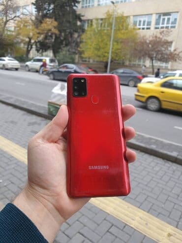 Samsung Galaxy A21S, 32 GB, rəng - Qırmızı lalafo.az -da Samsung Galaxy A21S, 32 GB, rəng - Qırmızı