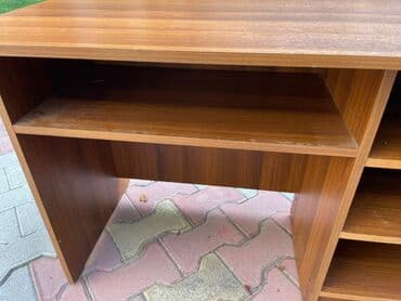 Комоды на заказ: Прямой стол, С полками, Без выдвижных ящиков, Ламинат текстурный at lalafo.az — 4 Комоды на заказ: Прямой стол, С полками, Без выдвижных ящиков, Ламинат текстурный — 4