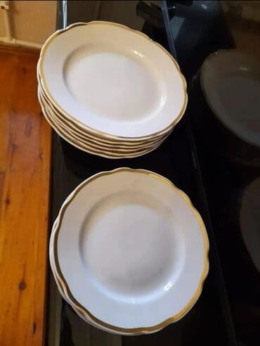 СССР.1964г. Москва.Б.У.М. 100% Фарфор. 6,шт,т,дм,24см lalafo.az -da СССР.1964г. Москва.Б.У.М. 100% Фарфор. 6,шт,т,дм,24см