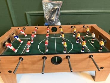 Mini stolüstü futbol (foosball) oyunu
Yep yenidir istifade olunmayib lalafo.az -da Mini stolüstü futbol (foosball) oyunu
Yep yenidir istifade olunmayib