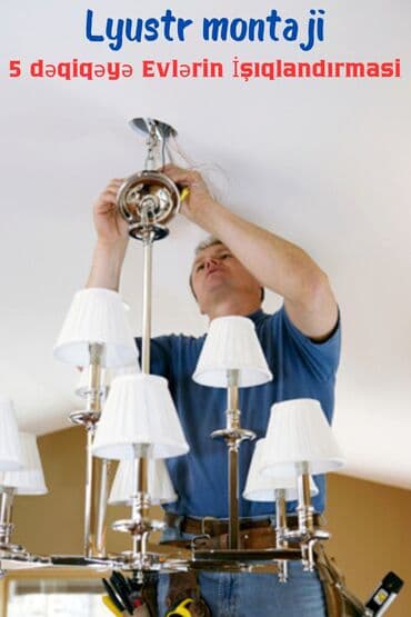 ⚡Elektrik Xidməti👷 •Rozetka və Vklyuçatel •Spot •Vilka,udlinitel,led lalafo.az -da ⚡Elektrik Xidməti👷 •Rozetka və Vklyuçatel •Spot •Vilka,udlinitel,led