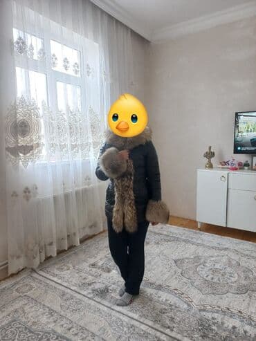 Qadınlar üçün qışlıq dəri kürk gödəkçə - Rəng: qara (parlaq effektli) lalafo.az -da Qadınlar üçün qışlıq dəri kürk gödəkçə - Rəng: qara (parlaq effektli)