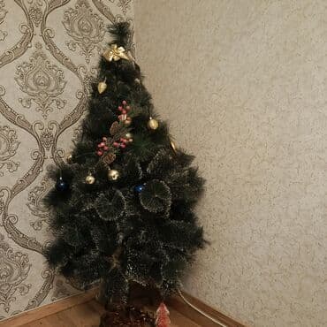 Yapay şam ağacı – bəzədilmiş komplekt - Təxmini hündürlük: orta lalafo.az -da Yapay şam ağacı – bəzədilmiş komplekt - Təxmini hündürlük: orta