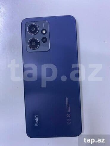 Redmi Note 12, 128 GB, rəng - Qara, Barmaq izi lalafo.az -da Redmi Note 12, 128 GB, rəng - Qara, Barmaq izi